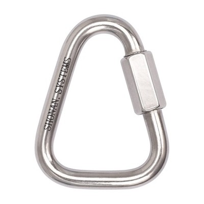 SHONAN Delta Quick Link Large 4.14 Inch, 1 Pack(Marine Grade), Silver