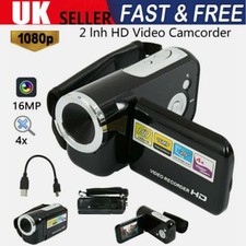 Mini DV Camera 16X Zoom Digital Video Camera HD 1080P Camcorder Battery Powered