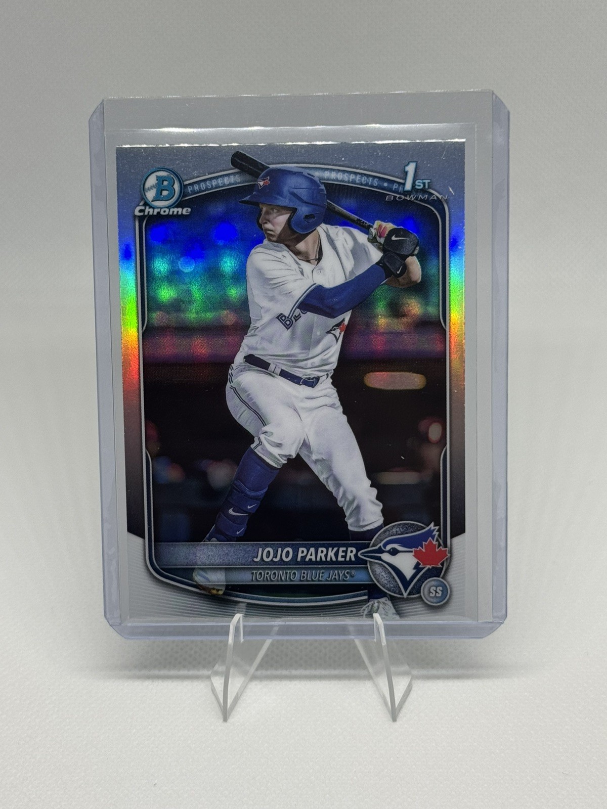 JoJo Parker 2025 Bowman Draft 1st Chrome Refractor #BDC-8 Blue Jays