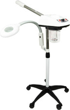 2 in 1 Vapore Facciale Con 5X LED Ingrandimento Lampada Steameing Macchina Vapor