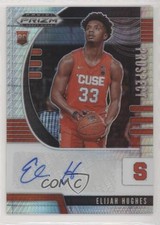2020-21 Panini Prizm Draft Picks Prospect Hyper Elijah Hughes #PA-EH Auto 2r7