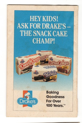 SPIDERMAN Drake's Premium #1 MINI PROMO Comic Book GIVEAWAY Series 1 1993 Drake - Picture 2 of 2