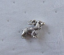 SPANIEL DOG COCKER SPRINGER FIELD 3D CHARM 925 STERLING SILVER