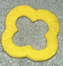 MELISSA DOUG FELT FOOD PIZZA SET, Replacement Pieces Yellow Pepper Slice