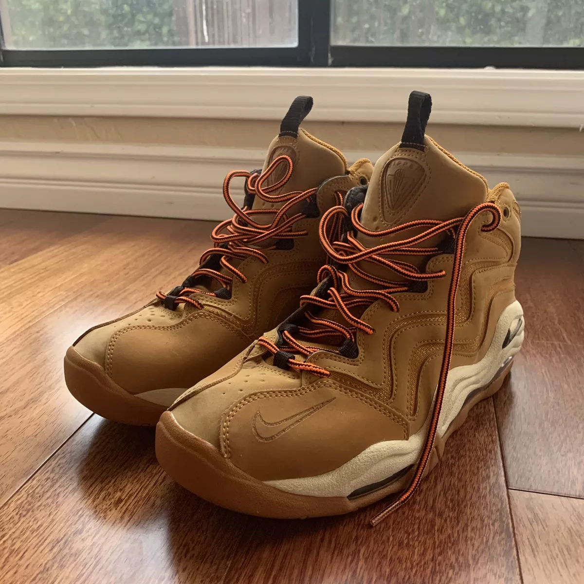 EUC Nike Air Pippen 1 'Wheat' Desert Ochre Brown Mens Shoes 325001-700 Size 8 | eBay