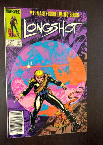 LONGSHOT #1 (Marvel Comics 1985) -- 1st Appearance -- Newsstand Variant -- FN/VF