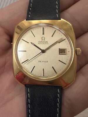 OMEGA AUTOMATIC DE VILLE TOOL 106 WATERPROOF CON CINTURINO E  