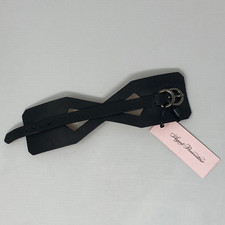 Agent Provocateur Veronica Black Leather Single Cuff NWT 200