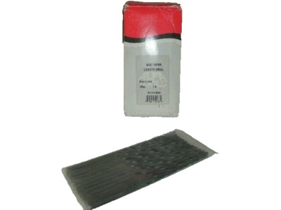 ALFA TOOLS TL51301 SIZE #1 STEEL HIGH-SPEED TAPER LENGTH DRILL (12 PACK) (NEW)