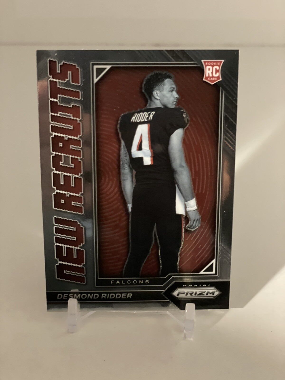Desmond Ridder 2022 Panini Prizm New Recruits Insert Rookie Card #NR-2