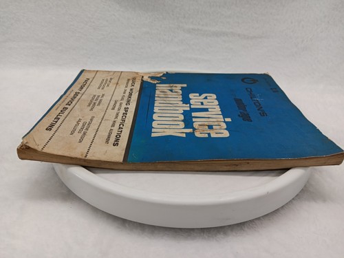Chiltons service handbook factory service bulletins working specs 1971 Vintage - Picture 4 of 11