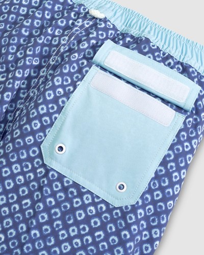 Johnnie-O “Richey” Surf Swim Trunks Water Shorts Suit, NWT – Boy’s 16 - Blue - Picture 6 of 11