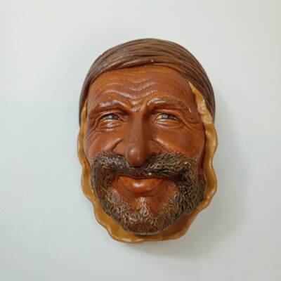 Bossons PERSIAN 1961 Chalkware Head Congleton England 