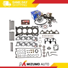 Head Gasket Set Timing Belt Kit Water Pump Fit 94-97 Acura Honda F22B1