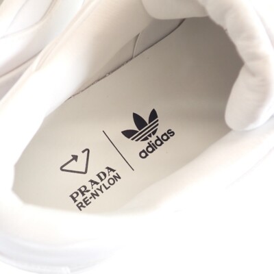 PRADA Adidas Collaboration Re-Nylon Forum Low Cut Sneakers White US 7 ISY |  eBay
