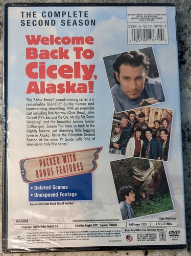 NIB Northern Exposure - The Complete Second Season (DVD, 2004) NEW IN BOX - Picture 2 of 3