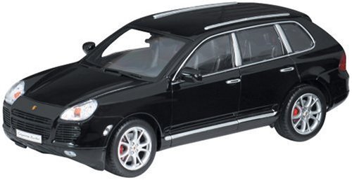 Welly Models 1/18 Scale Diecast 12529W - Porsche Cayenne Turbo - Black - Foto 5 di 9