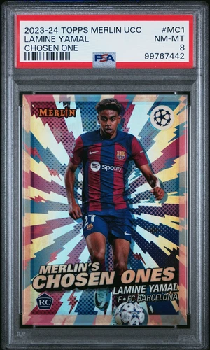 2023-24 Topps Merlin UEFA Club Competitions - Merlin's Chosen One #MC-1 Lamine Yamal (RC)