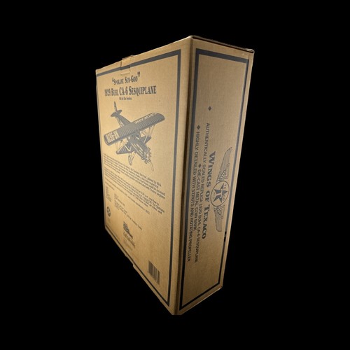 ERTL Texaco Spokane Sun-God 1929 Buhl CA-6 Sesquiplane 2001 Collector's Edition - Picture 10 of 12