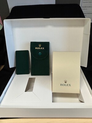 Authentic Rolex Watch  RSC Box, Travel Pouch, Envelope