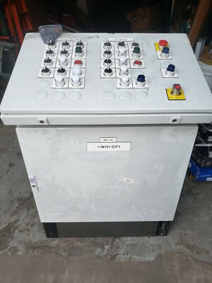 RITTAL CUSTOM CONTROL PANEL SYSTEM 24V DC, WH+OP1, WITH KEYS, FREE SHIPPING!!!
