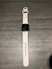 Apple Watch Series 5 40mm Aluminum Gold Case Pink Sand Sport Band - MWV72LL/A