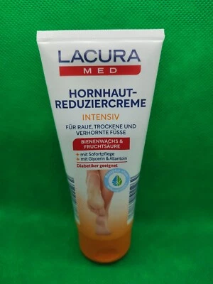 3x Lacura Med Hornhaut-Reduziercreme, Intensiv, á 100 ml; f.raue, trockene ..