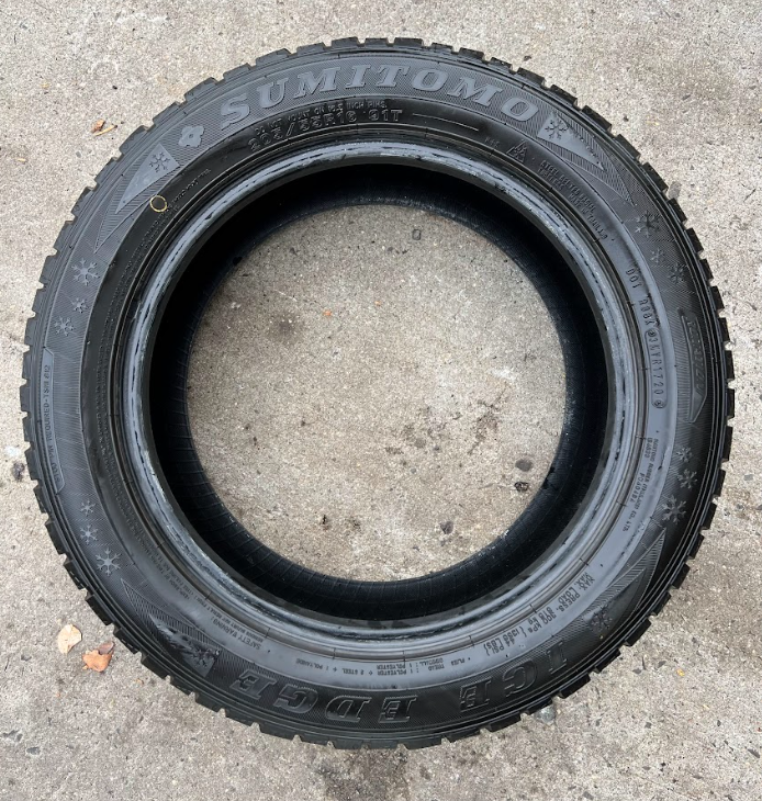 4x 205/55R16 91T Sumitomo Ice Edge 8/32” Used Snow Tires eBay