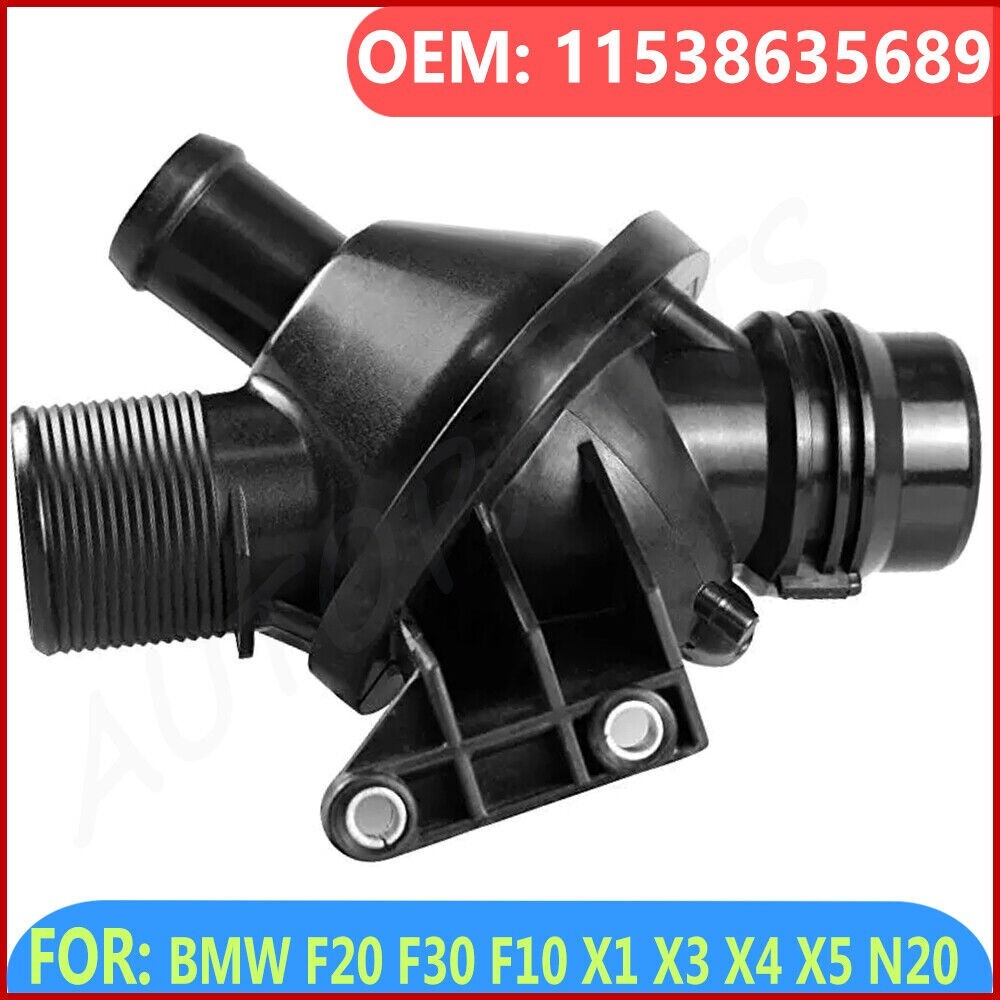 11538635689 Coolant Thermostat with Housing for BMW F20 F30 F10 X1 