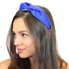 Kristin Perry Silk Top Knot Headband