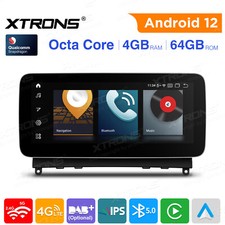 10,25" Qualcomm 4G+64GB 8-Kern Autoradio Android GPS Navi f&uuml;r Mercedes C218 W218