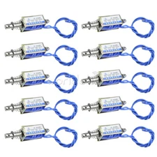 1-10PCS JF-0530B 24V 5N/10mm Pull-Push-Type Reset-Style Solenoid Electromagnet