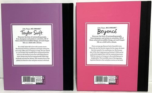Little People, Big Dreams - Taylor Swift or Beyonce' - Brand New Hardcover - Picture 5 of 12