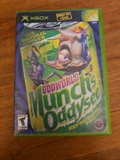 Oddworld: Munch's Oddysee Microsoft Xbox, 2001 No Manual Damaged Plastic