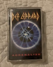 Def Leppard Adrenalize Cassette Tape Play Tested December 2024