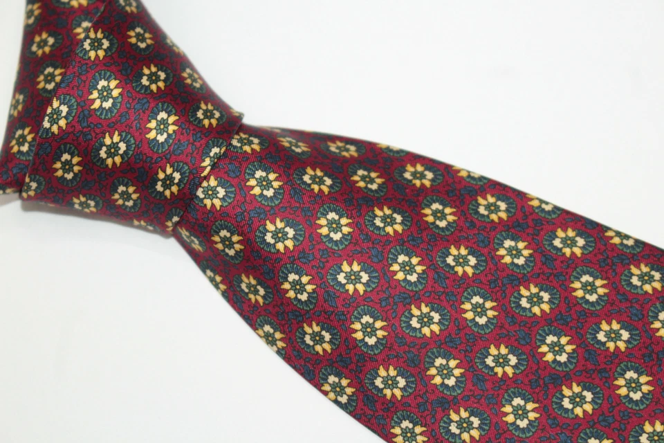 Corbata de seda LA CRAVATTA DI VIA GARIBALDI Hecha en Italia F66712 Foto 3 de 4