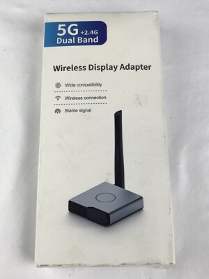 Wireless Display Adapter 5G + 2.4G Dual Band