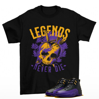 Legendary Shirt to Match Jordan 12 Retro Field Purple CT8013-057
