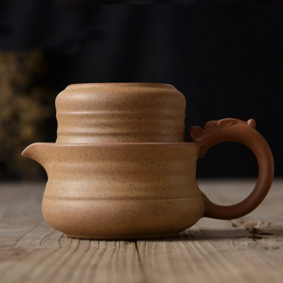 Tetera de cerámica japonesa Hervidor de agua Gaiwan Taza de té Porcleian Juego de té de viaje portátil Foto 2 de 4