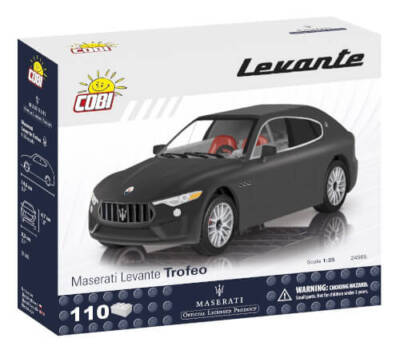 COBI-24565 - Kit De Construction Voiture Maserati Levante Trofeo 108 Pièces