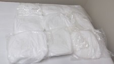 SEALED Hair Nets Ansell 67-221 21" Disposable Bouffant Caps CASE OF 900, WHITE