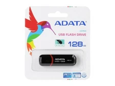 ADATA 128GB UV150 Snap-on Cap USB 3.0 Flash Drive (AUV150-128G-RBK)