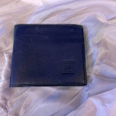 GIVENCHY Aufklappbares Herren - Portemonnaie Vintage aus Leder mit Logoprägung