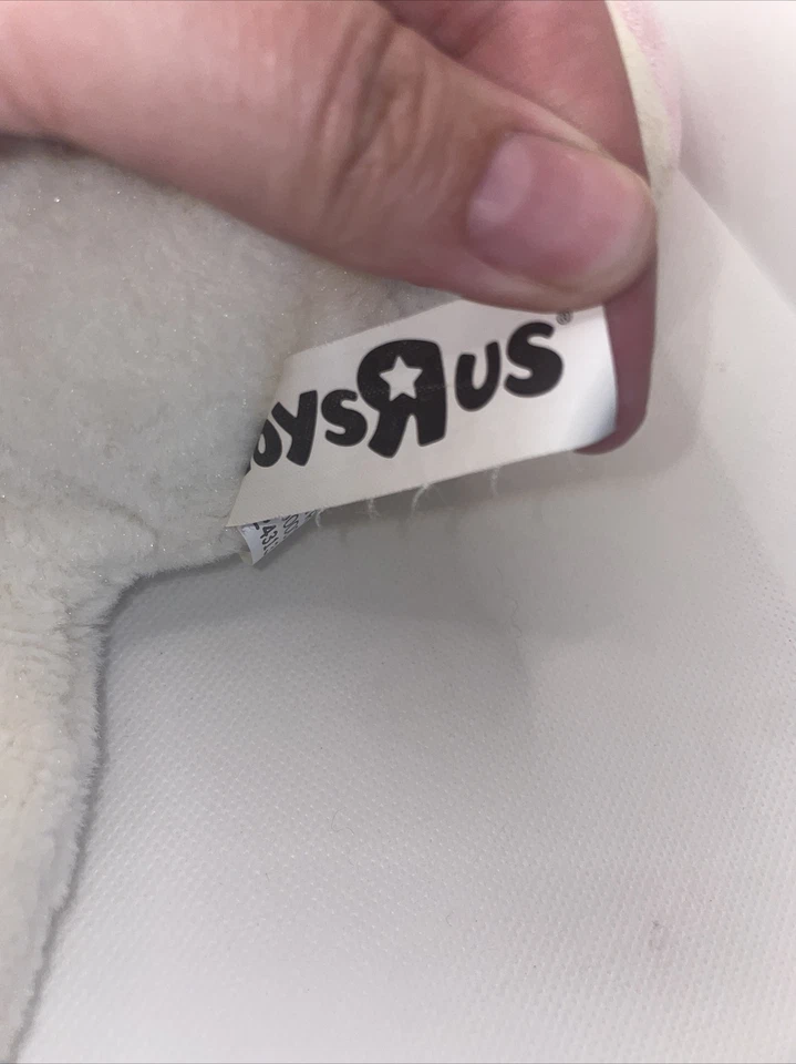 My First Puppy Animal Alley Baby Plush DOG Pink Cream Dog 12" Vintage  Toys R Us - Image 4 of 4