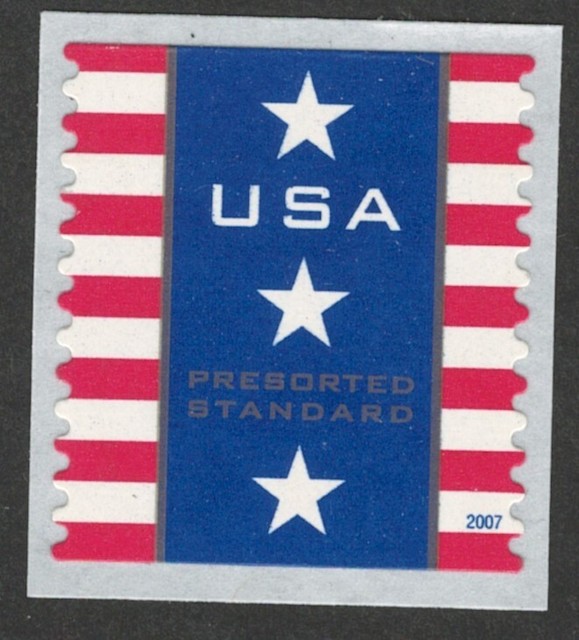 US. 4158. (10c) Patriotic Banner Coil. MNH. 2007 CR7939 US. 4158. (10c) Patriotic Banner Coil. MNH. 2007 CR7939