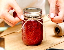 Ball Pint Anniversary  Mason Jar ~ Regular Mouth (1) ~ 140th Keepsake 16oz