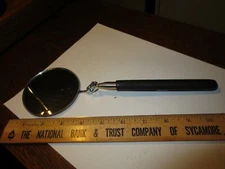 SK Hand Tools  3-1/4" Round Telescoping Mirror,  Telescopic 29"
