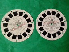 VIEW MASTER REEL INSTRUCTIONAL ICE SKATING DIMENTIONAL LEARNING B-9502, B-9503