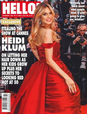 HELLO! Magazine: Heidi Klum, Jasmine Jobson, King Charles, Kate Moss, 27.5.24