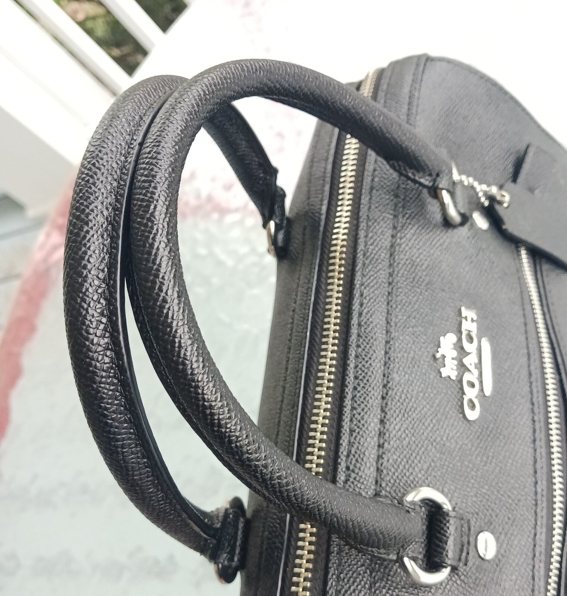 COACH★Rowan Satchel 2way ★F83607/ F79946 (追跡付き) Coach Rowan SMALL F79946 Black Leather Satchel | eBay
